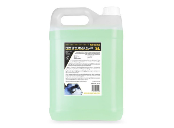 beamZ 160580 Líquido Máquina Fumo 5L Standard Verde beamZ 160580 Líquido Máquina Fumo 5L Standard Verde
